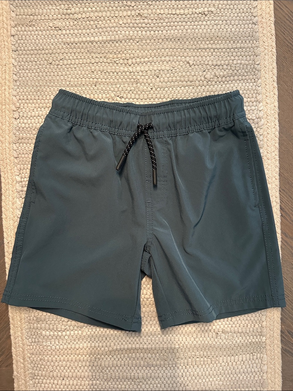 Cat & Jack Quick Dry Teal Green Elastic Waist Shorts